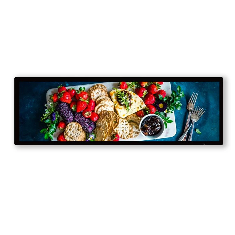 49.5 inch Bar LCD soo saaraha Shaashadda labajibbaaran