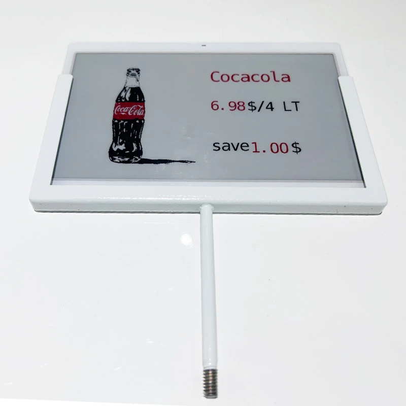 7.3 Inj Qiimaha Elektarooniga ah Tag Birta Screw Mount Coca{1}}Cola Style