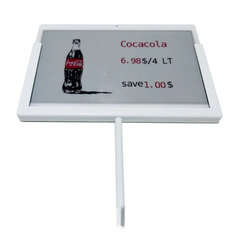 7.3-inch Qiimaha Elektrooniga Tag Metal Square Port