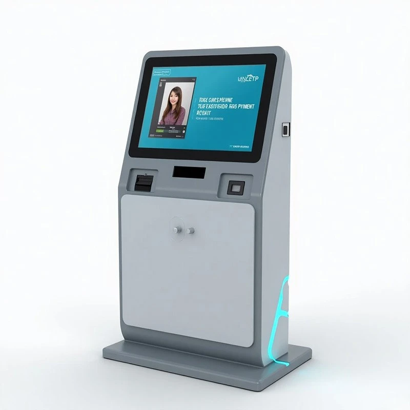 Kiosk Lacag-bixinta Baabuurka Lagu Dhaqo Bandhig Is-dhexgal