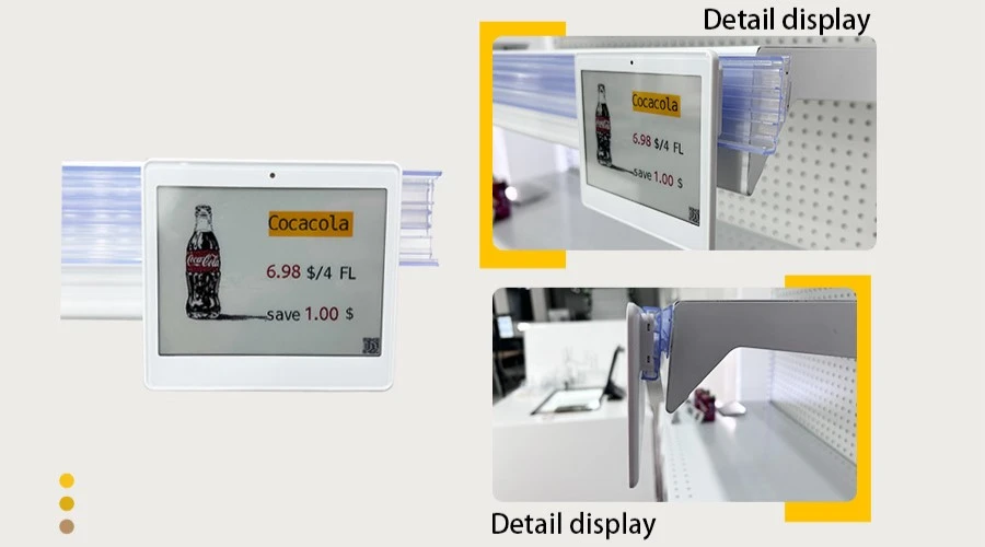 4.2 Inch Electronic Price Tag Extrusion Channel